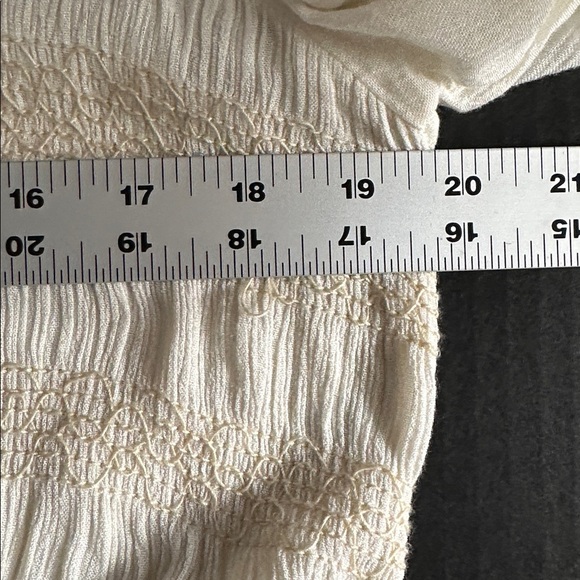 Free People Blue Bird Smocked Top - Picture 9 of 12